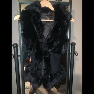 Guess Genuine Rabbit Sweater Vest S/P